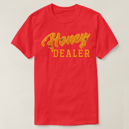 Honey Dealer Funny Beekeeper T-shirt (Design voorkant)