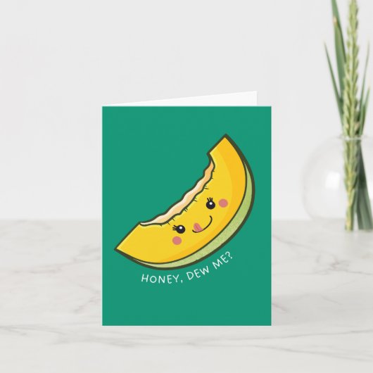 Honey Dew Me Liefdeskaart Kaart (Voorkant)