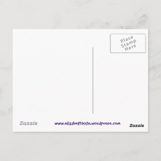 Honey Dew van Elizabeth Kyle Briefkaart (Achterkant)