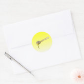 Honey Dipper Classic Round Sticker (Envelop)