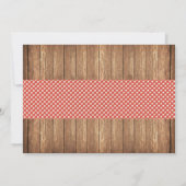 Honey Do BBQ Engagement Party I DO Photo Uitnodigi Kaart (Achterkant)