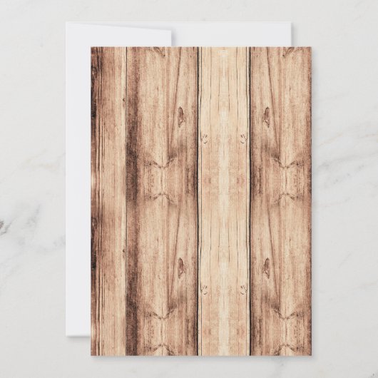 Honey do bbq partijuitnodiging kaart (Achterkant)