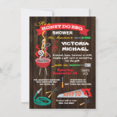 Honey do BBQ Party Invitation Kaart (Voorkant)