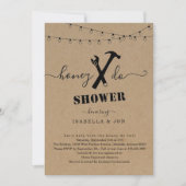 Honey Do Couples Shower of Groom Shower Invitation Kaart (Voorkant)