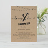 Honey Do Couples Shower of Groom Shower Invitation Kaart (Staand voorkant)