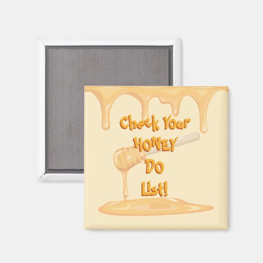 Honey Do List Magnet (Voorkant / Achterkant)