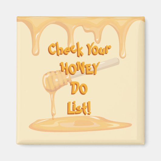 Honey Do List Magnet (Voorkant)