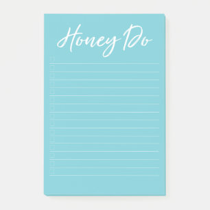 Honey Do List met Checkboxes-blockpad Post-it® Notes