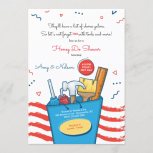 Honey Do Shower-uitnodiging Kaart