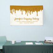 Honey Drip Bakery Chef Cafe Cake Display Spandoek (Beurs)