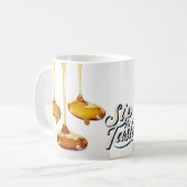 Honey Drip en Splash Mok: een symfonie van zoethei Koffiemok (Voorkant links)