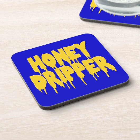 Honey Dripper Bier Onderzetter (Linkerzijde)