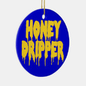 Honey Dripper Keramisch Ornament (Rechts)