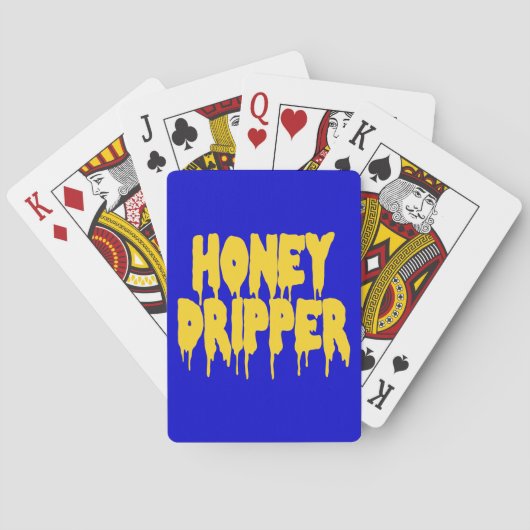 Honey Dripper Pokerkaarten (Achterkant)