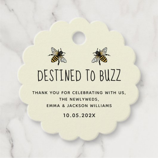 Honey favor labels | Pure Honing (Voorkant)