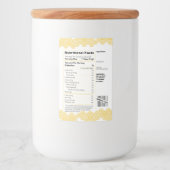Honey Food Label Set Voedselcontainer Etiket (Voorkant)