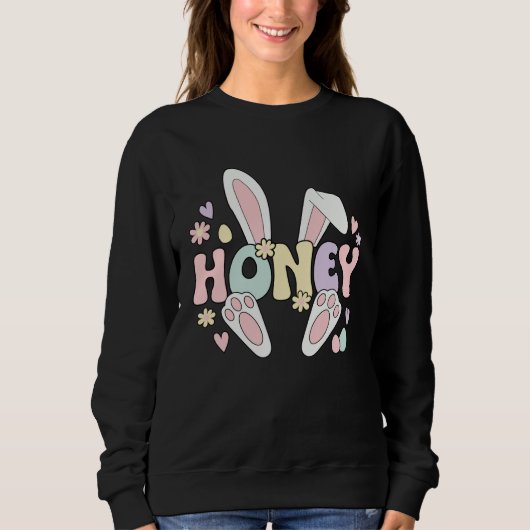 Honey Grandmother Easter Honey Grandma Easter Day Trui (Voorkant)