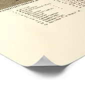 Honey Grove, TX Panoramic Map - 1886 Poster (Hoek)