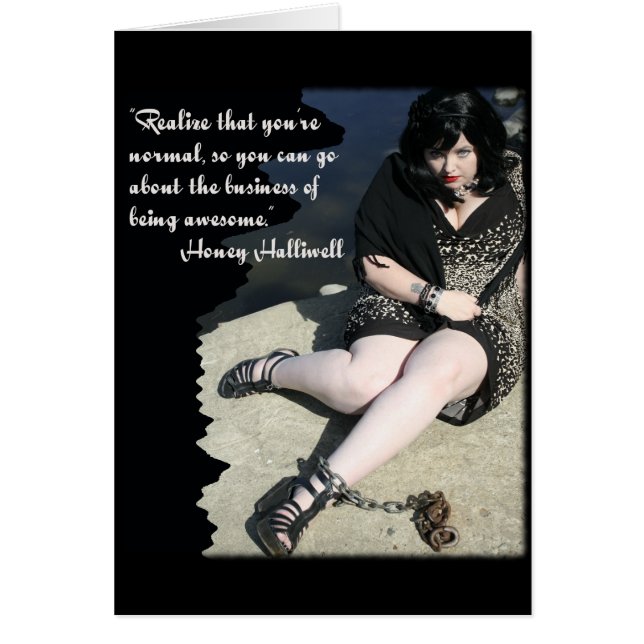 Honey Halliwell's Geweldige kaart (Voorkant)