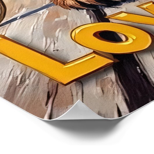 Honey Harmony-Beer Poster (Hoek)