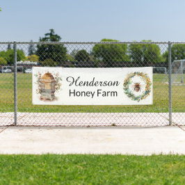 Honey Hive en Bee Business Banner