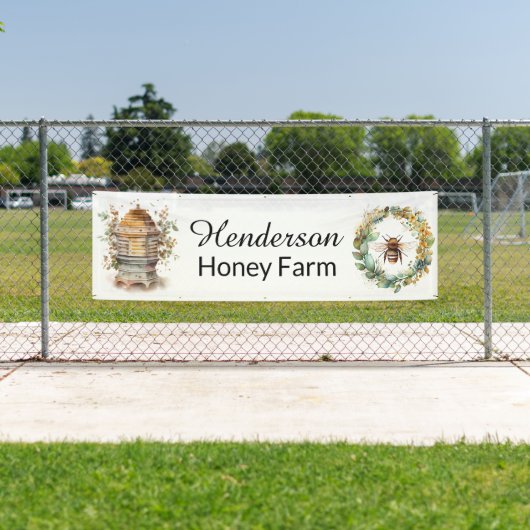 Honey Hive en Bee Business Banner (Insitu)