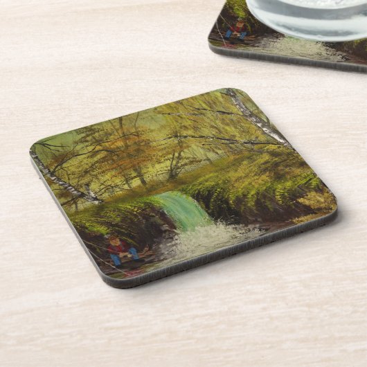 Honey Hole van Jack Lepper Bier Onderzetter (Linkerzijde)