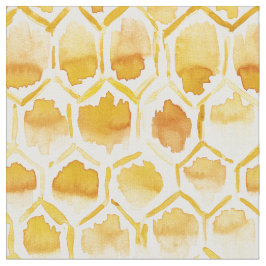 HONEY HOME Golden Beehive Honeycomb Stof