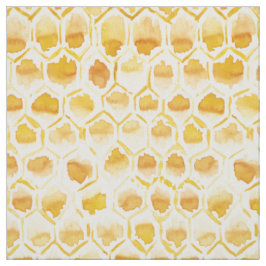 HONEY HOME Golden Beehive Honeycomb Stof