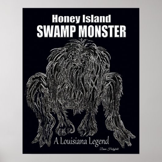 HONEY ISLAND SWAMP MONSTER a LOUISIANA LEGEND Poster (Voorkant)