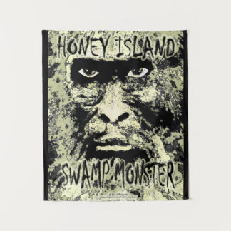 Honey Island Swamp Monster Tapestry Wandkleed