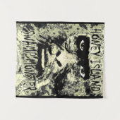 Honey Island Swamp Monster Tapestry Wandkleed (Voorkant (horizontaal))