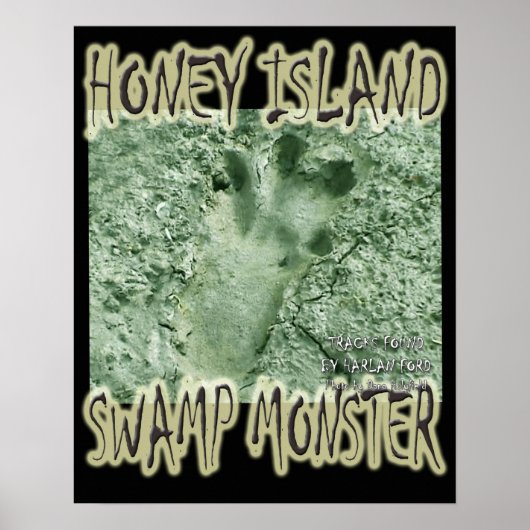 Honey Island Swamp Monster Track Poster (Voorkant)