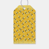 Honey Jar Apiary Jar Labels | Honingraat en bijen Cadeaulabel (Achterkant)