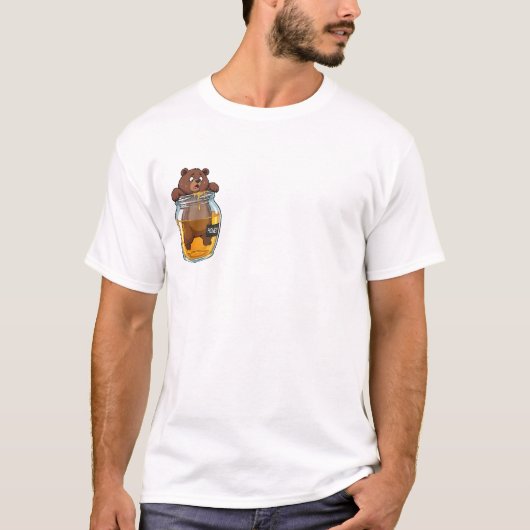 Honey Jar Bear Trouble T-shirt (Voorkant)