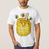Honey Jar Beekeeping  T-shirt (Voorkant)