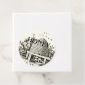 Honey Jar Descriptive Skep Label (In situ)