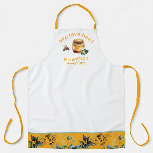 Honey Jar en Vines Honey Business Schort (Voorkant)