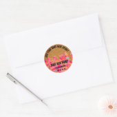 Honey Jar Honeybee Honeycomb Gold Drip Spring Ronde Sticker (Envelop)