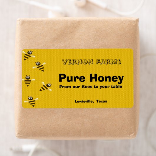 Honey Jar Label (Insitu)