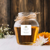 Honey Jar Label