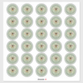 Honey Jar Label Honey Bee Apiary 2 INCH Sticker (Vel)