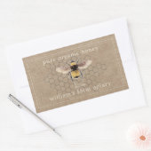 Honey Jar Label Honeybee Apiary Kraft Paper (Envelop)