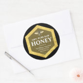Honey Jar Label | Naam honingbijen en bijennaam (Envelop)