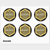 Honey Jar Label | Naam honingbijen en bijennaam (Vel)