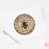 Honey Jar Labels Honeybee Honeycomb Bee Apiary (Envelop)