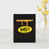 Honey Jar Pot Kostuum Fun Sweet Halloween Mannen V Kaart (Gele Bloem)