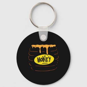 Honey Jar Pot Kostuum Fun Sweet Halloween Mannen V Sleutelhanger