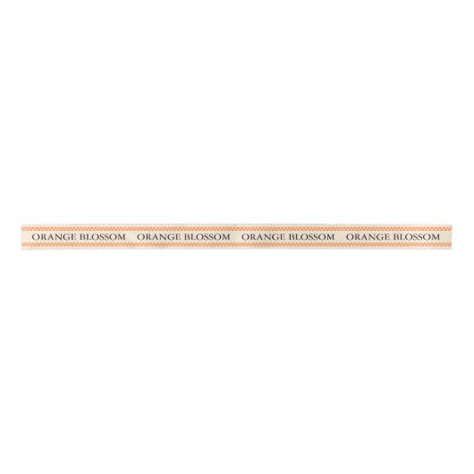 Honey Jar Sinaasappel Satijnen Lint (Voorkant)