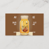 Honey Jar Visitekaartje (Achterkant)